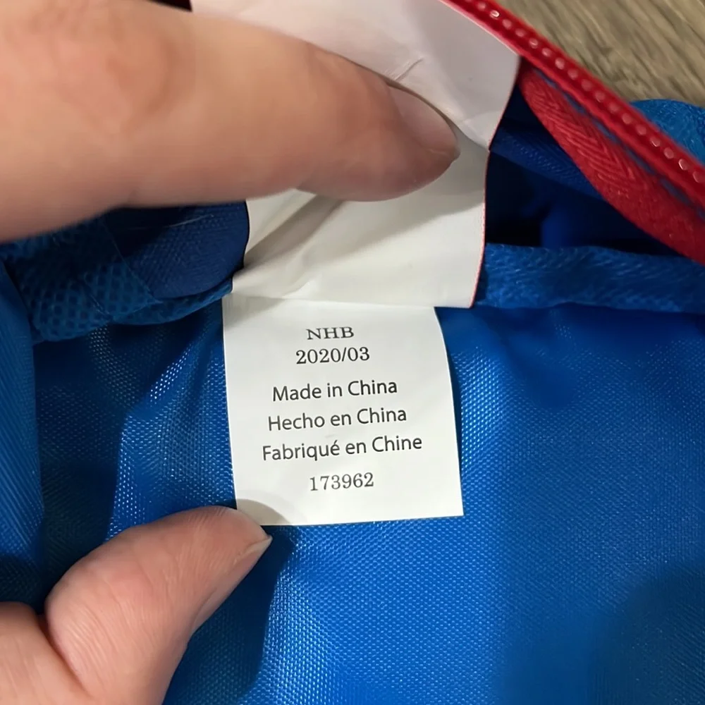 Wonder‎ Woman Kids Blue/Red Single Compartment Backpack